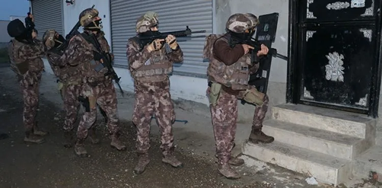 600 polisle şafak vakti torbacı operasyonu