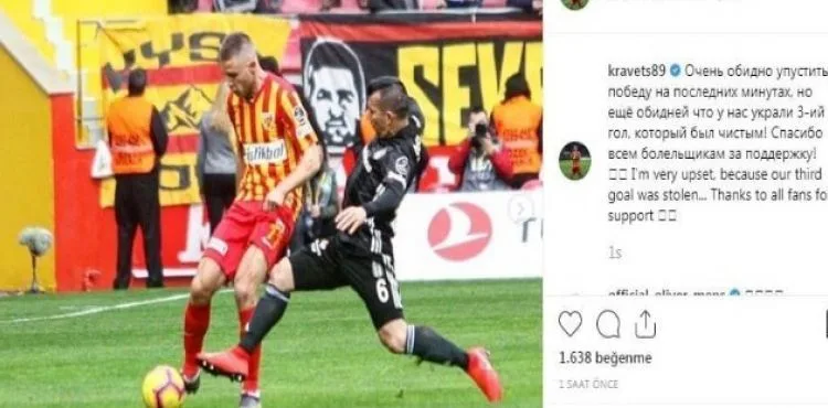 Kayserispor'da 3.gol isyanı