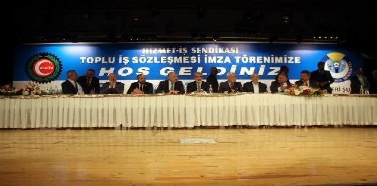 HAK-İŞ ile belediyeler arasında 6 bin kişiyi ilgilendiren toplu iş sözleşmesi imzalandı