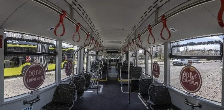 Kayseri elektrikli otobüslerle tanıştı