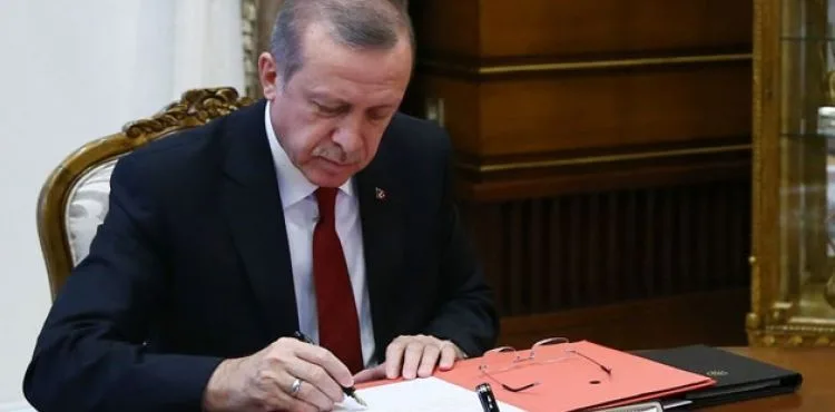Cumhurbaşkanı Kararı Resmi Gazete'de yayımlandı