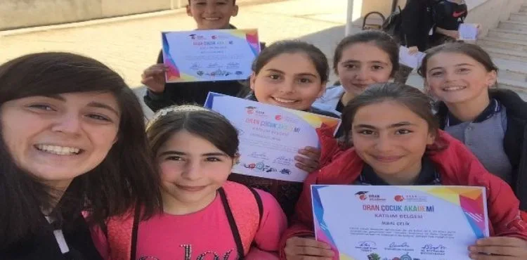 ORAN Çocuk Akademi Atölye Çalışmalarına Başladı