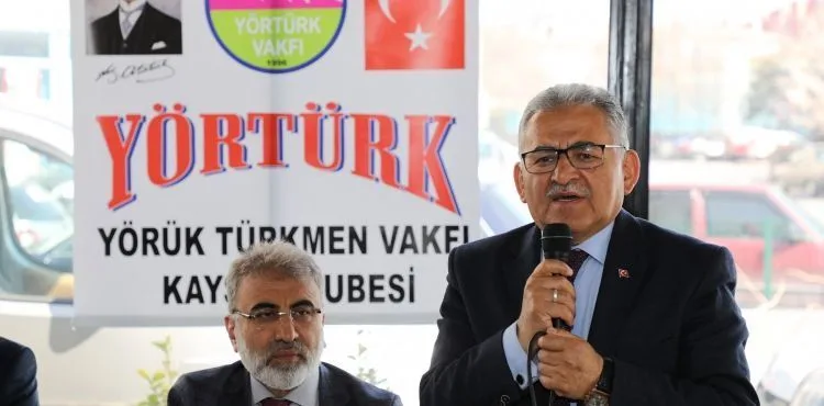 Başkan Memduh Büyükkılıç: ""Yörük ve Türkmenlerin kültürleri, Anadolu’nun birliktelik harcıdır"