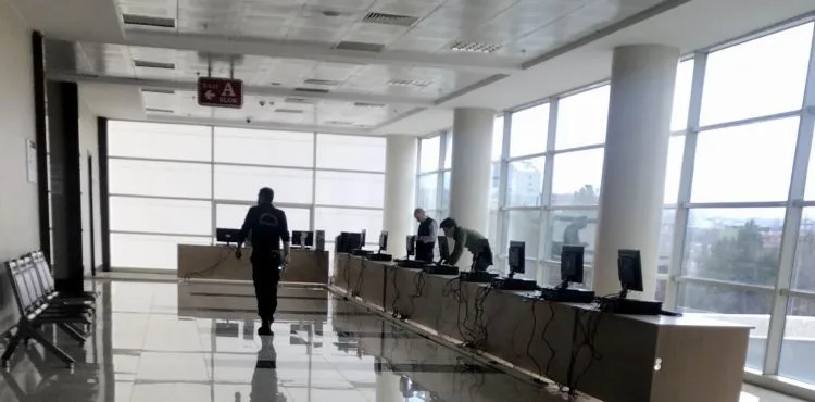 Adliye’de seçim hazırlığı