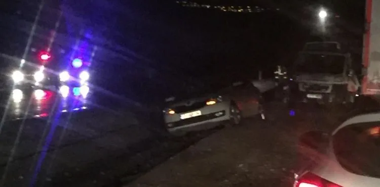 Kayseri'de zincirleme trafik kazası: 13 yaralı