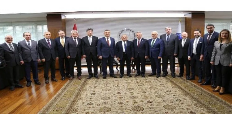 KAYSO'dan Büyükşehir ve Kocasinan'a Ziyaret