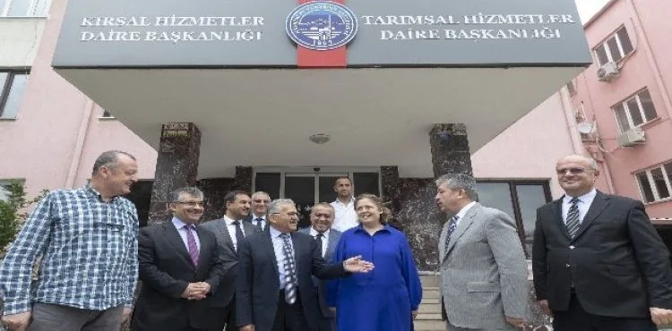 Başkan Büyükkılıç, Daire Başkanlıklarını İnceledi
