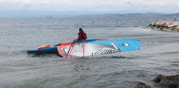 45 yaşındaki Norveçli, sörf tahtasıyla Sinop'a ulaştı