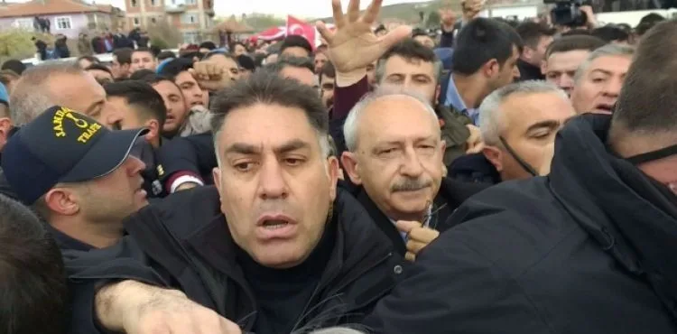 CHP Genel Başkanı Kemal Kılıçdaroğlu'na saldıranlardan biri Sivrihisar'da yakalandı