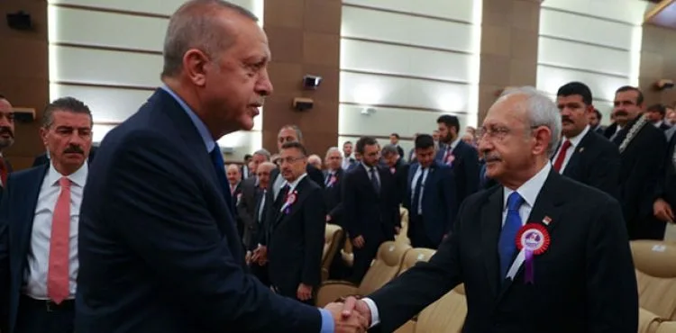 Cumhurbaşkanı Erdoğan Yüce Divan Salonundaki törene katıldı