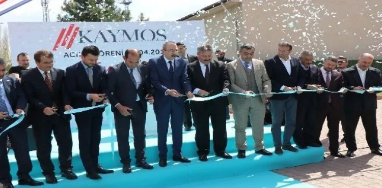 KAYMOS'un yeni hizmet binası törenle açıldı