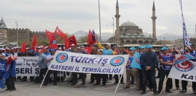 TÜRK-İŞ İl Temsilcisi İdris Güven: "Sorunlarımızı dile getirmek ve ortak mücadelemizi güçlendirmek için bir aradayız"