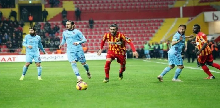 Trabzonspor ile Kayserispor 44.kez karşılaşacak