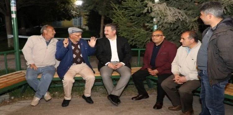 Dr. Mustafa Palancıoğlu, İldem Halkı ile Sohbet Etti