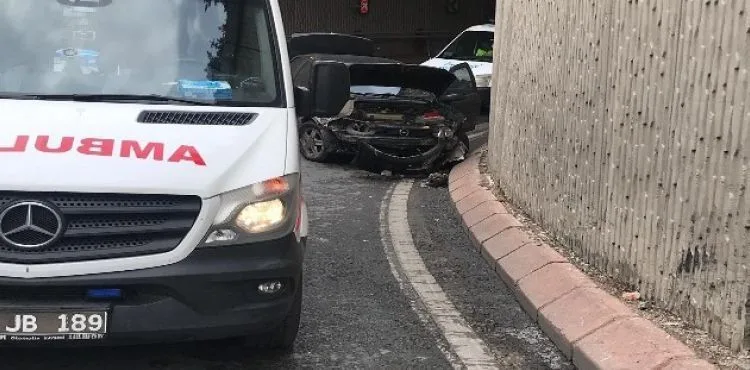 Kayseri'de trafik kazası: 1 yaralı