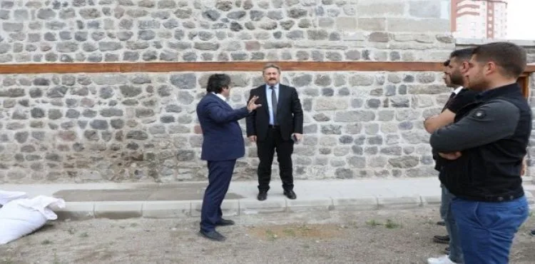 Başkan Dr. Mustafa Palancıoğlu, Filinta'nın Konağı'nda incelemelerde bulundu