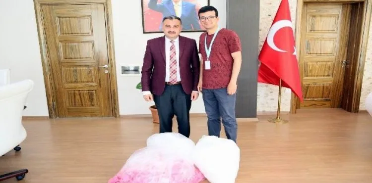 Hastane personelinden geri dönüşüme destek