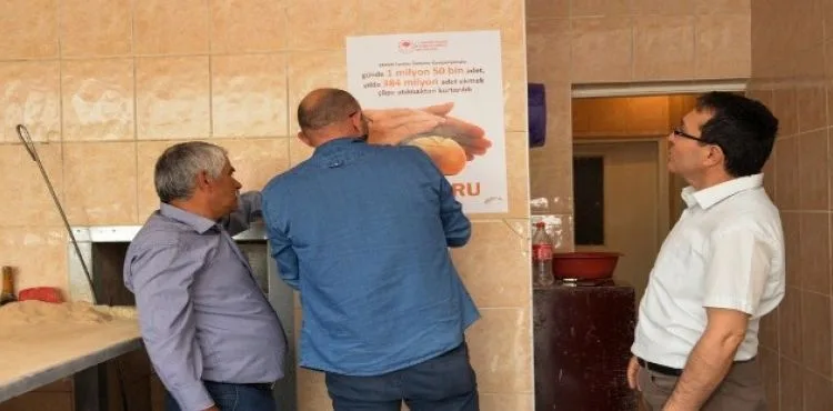 Kayseri'de Ekmek İsraf Edilmeyecek