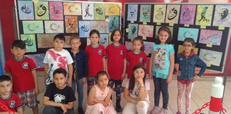 Mehmet Sepici 60. Yıl Cumhuriyet İlkokulu'ndan Sergi