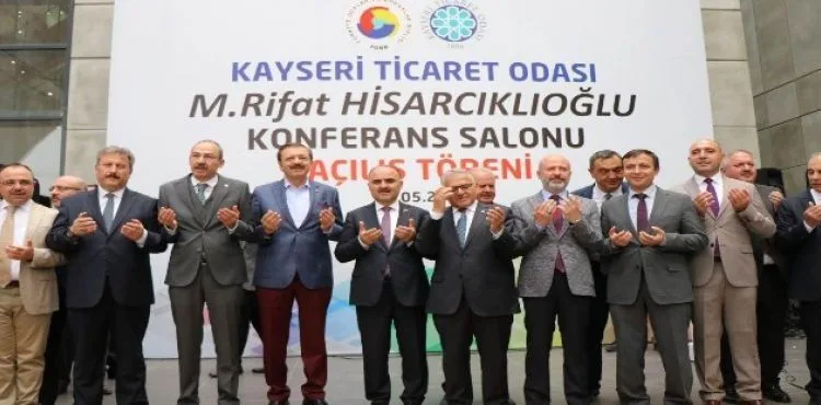 Rifat Hisarcıklıoğlu: “Kayseri, tüm ülkemizde örnek bir şehirdir”