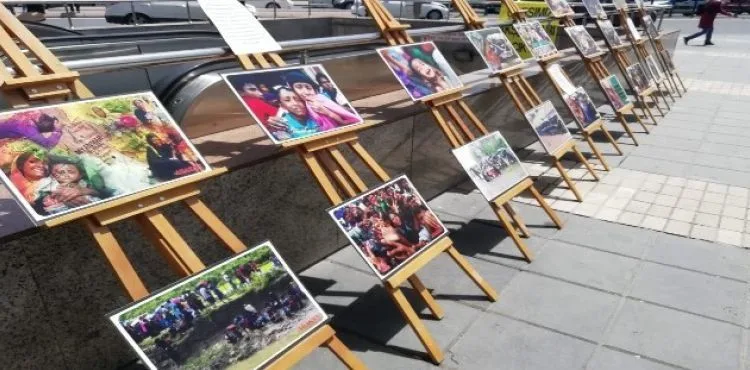 MAZLUMDER'den ‘Dünyamızda İnsanlığa Karşı İşlenen Zulümler' Sergisi