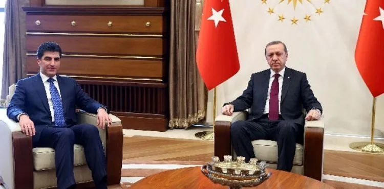 Cumhurbaşkanı Erdoğan, Barzani ile görüştü