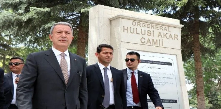 Bakan Akar Kayseri'de