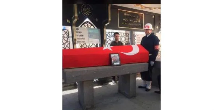 Ankara'da hayatını kaybeden asker toprağa verildi