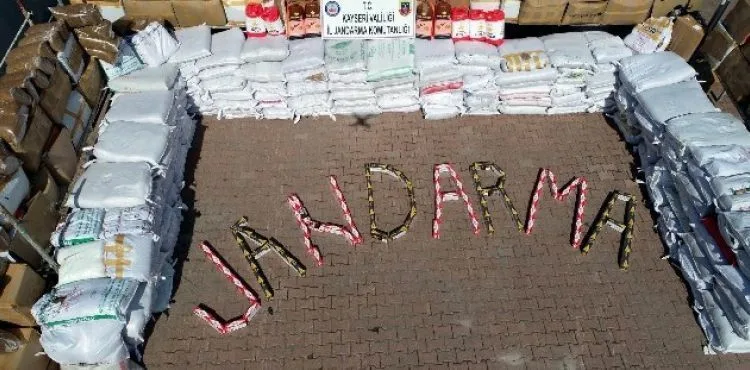 Jandarmadan tütün kaçakçılığına büyük darbe