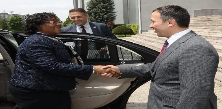 Tanzanya Ankara Büyükelçisinden, ERÜ Rektörü Çalış'a Ziyaret