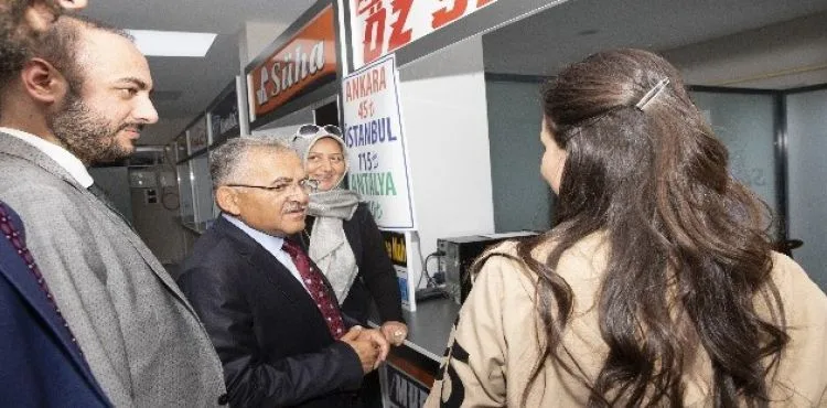 Başkan Büyükkılıç Mimsin sakinleriyle