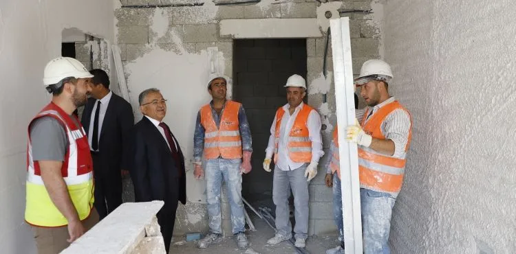 “kentsel dönüşümde hızlı ilerliyoruz”