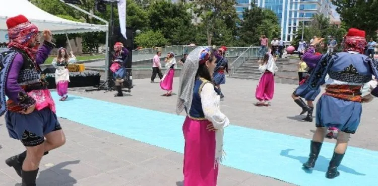 Kayseri'nin el sanatları bu festivalde görücüye çıktı