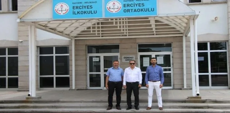 İl Milli Eğitim Müdürü Ekinci, Erciyes İlkokulu/Ortaokulunda incelemelerde bulundu