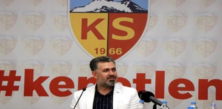 Sedat Kılınç: "Kayserispor'u AŞ boyutunda yönetmeye talibiz"