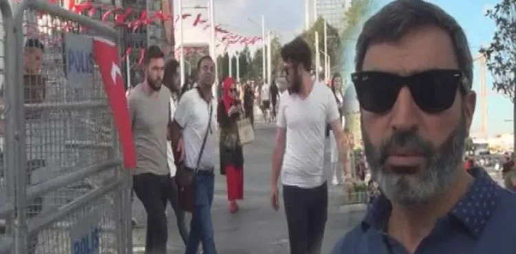 Dedektif gibi iz sürdü, kendisini dolandıran Filistinliyi Taksim'de yakaladı
