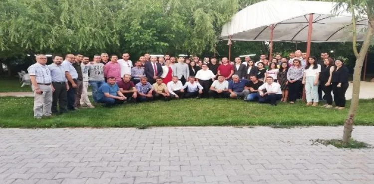 Develi Adliyesinden Hakim ve Savcılara Veda Yemeği