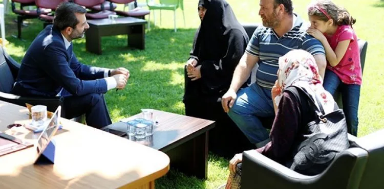 Başkan makamını ilçenin merkezine taşıdı