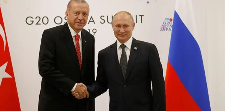 Cumhurbaşkanı Erdoğan, Putin ile görüştü