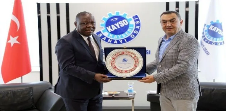Zambiya Büyükelçisinden KAYSO'ya Ziyaret