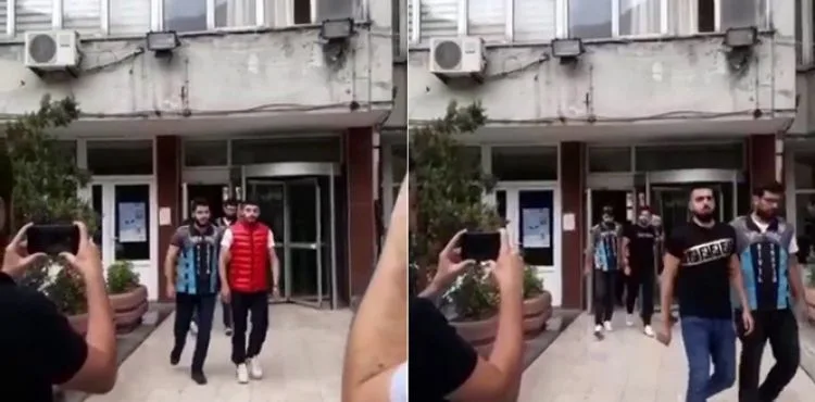 İstanbul'da trafikte 'makas' atarak sevinç çığlığı atan magandalar yakalandı