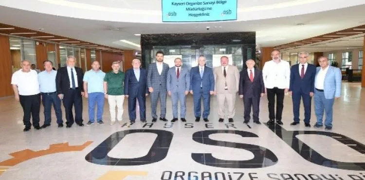 TBMM Başkanı İsmail Kahraman'dan Kayseri OSB Ziyareti