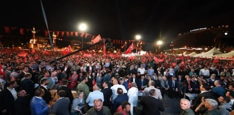 15 Temmuz Demokrasi ve Milli Birlik Günü'nde Kayseri OSB Cumhuriyet Meydanı'nda Yerini Aldı