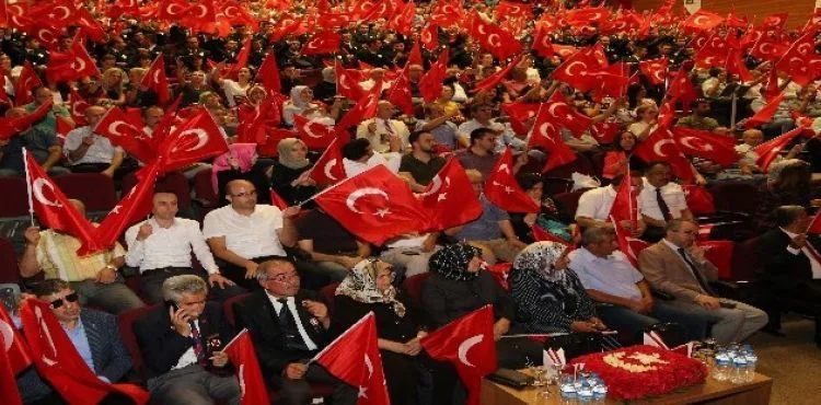 ERÜ'de 15 Temmuz Demokrasi ve Milli Birlik Günü Anma Etkinlikleri Düzenlendi