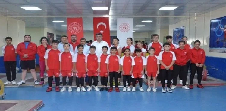 Haltercilere malzeme yardımı yapıldı