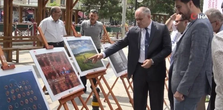 Tarım ve Orman İl Müdürlüğü Yahyalı'da Tarım ve İnsan Sergisi Açtı