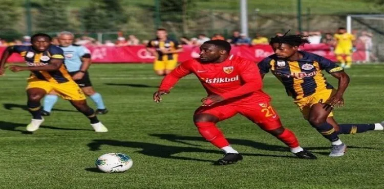 Kayserispor ikinci hazırlık maçından da mağlup ayrıldı
