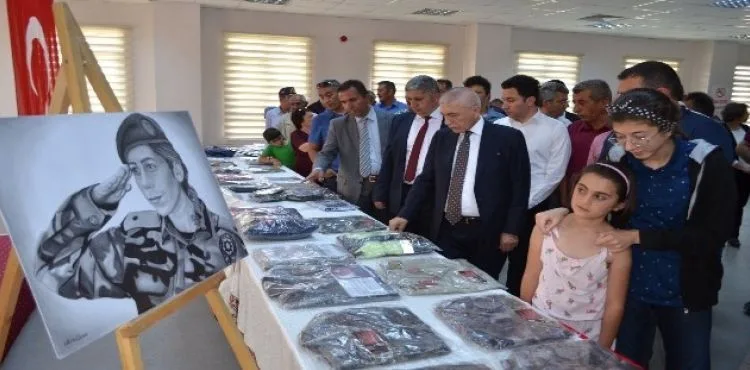Şehit emanetleri Bünyan'da sergileniyor