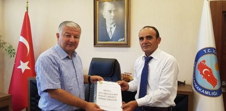 İlçe Ekonomisine 6 Milyon TL Katkı Sağlayacak Projeye Kaymakam Duru'dan da Destek Geldi