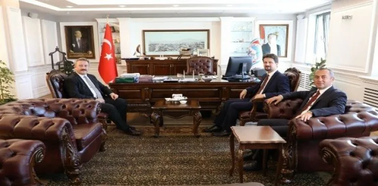 Melikgazi Belediye Başkanı Dr. Mustafa Palancıoğlu, Macaristan'ın Ankara Büyükelçisini kabul etti